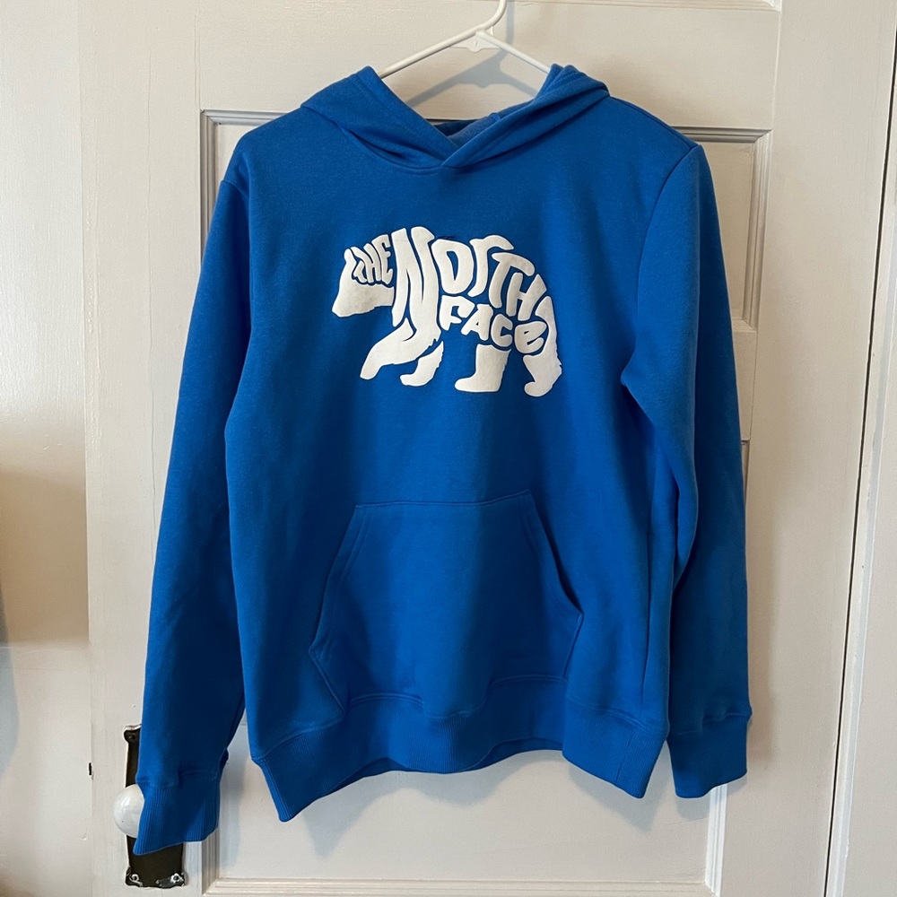Kids North Face Hoodie Sweatshirt Size XL
